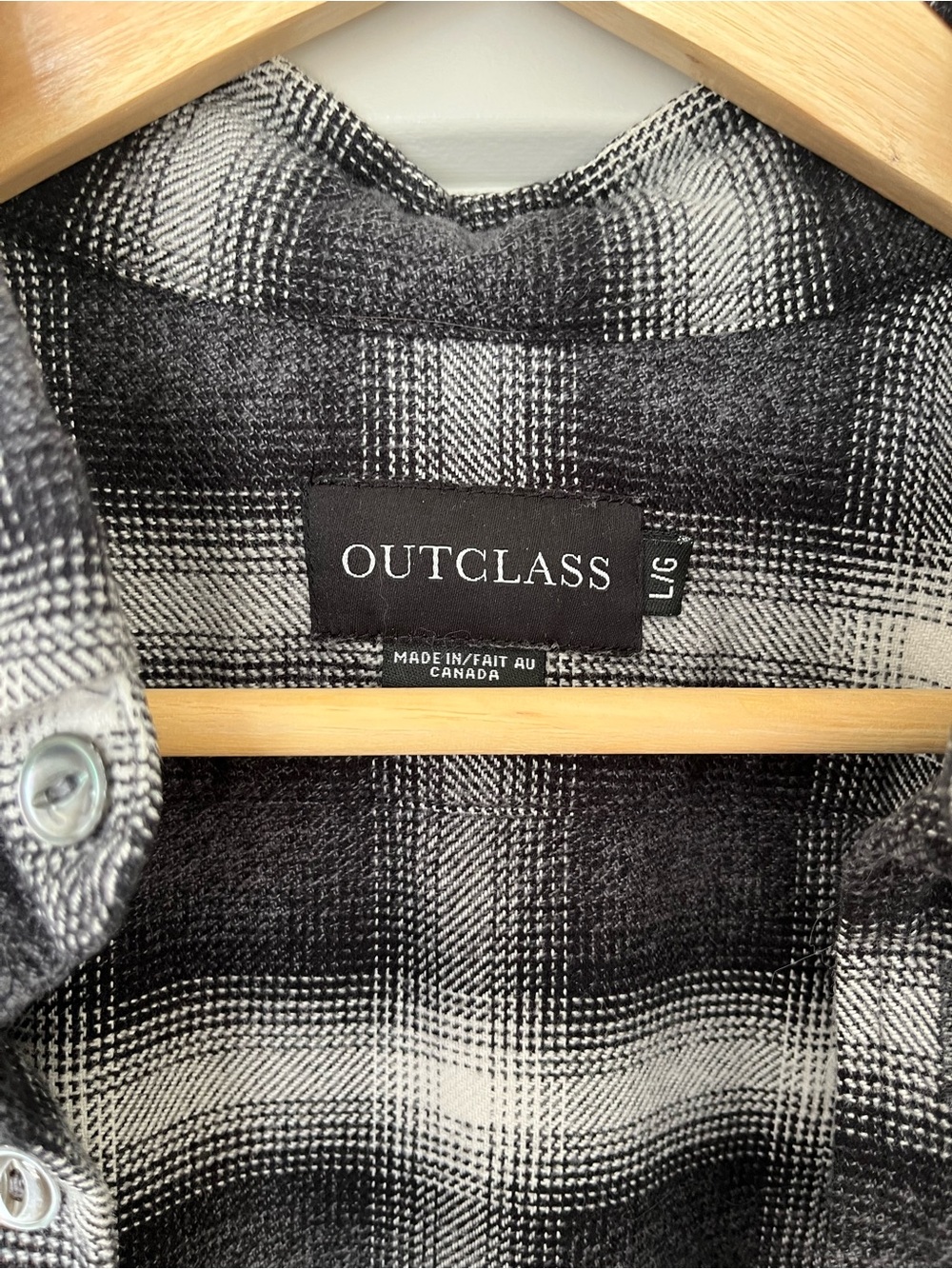 Outclass flannel button down - Picture 2 of 3